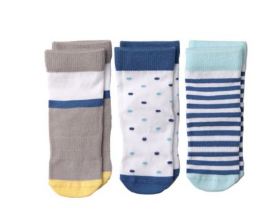 Squid Socks&reg; Size 2T-3T 3-Pack Cruz Socks in Blue