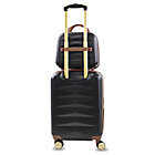 Alternate image 1 for Puiche Jewel 2-Piece Vanity Case and Carry On Luggage Set