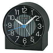 Seiko Bedside Alarm Clock in Black