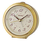 Alternate image 0 for Seiko Bedside Alarm Clock in Gold