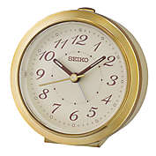 Seiko Bedside Alarm Clock in Gold