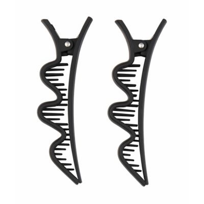 Conair&reg; 2-Pack Curl Clips in Black