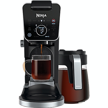 Ninja&reg; DualBrew Pro CFP301C Specialty Coffee System with K-Cup Pod Adapter in Black. View a larger version of this product image.