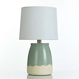 Bee & Willow™ Ceramic Honey Pot Table Lamp with Fabric Shade