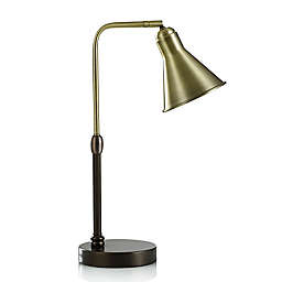 Bee & Willow™ Brighton Table Lamp in Antique Brass with Metal Shade
