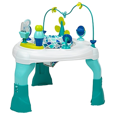 Safety 1st&reg; Grow and Go&trade; 4-in-1 Stationary Activity Center in Blue. View a larger version of this product image.