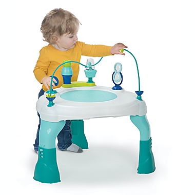 Safety 1st&reg; Grow and Go&trade; 4-in-1 Stationary Activity Center in Blue. View a larger version of this product image.