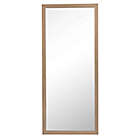 Alternate image 0 for Simply Essential&trade; 30-Inch x 70-Inch Floor Mirror in Natural