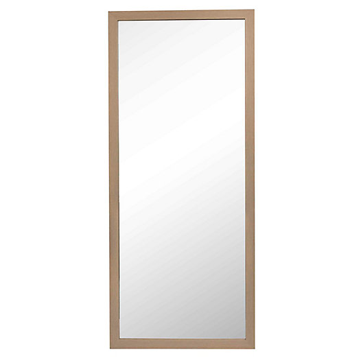 Alternate image 1 for Simply Essential™ 30-Inch x 70-Inch Floor Mirror in Natural