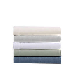 Eddie Bauer® Solid Cotton Flannel Sheet Set
