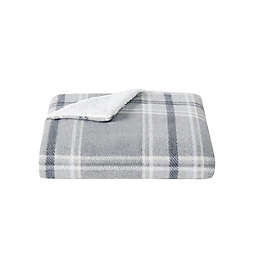 Cannon® Cozy Teddy 50x70 Throw Blanket in Grey