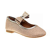 Laura Ashley&reg; Glitter Mary Jane Dress Shoe in Gold
