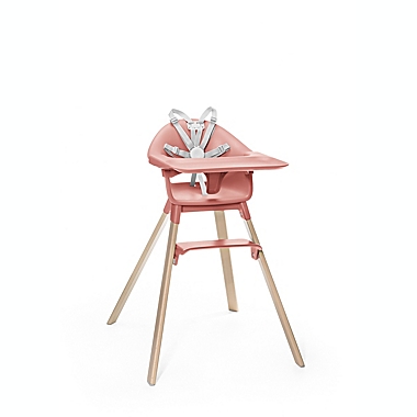 Stokke&reg; Clikk&trade; High Chair in Coral. View a larger version of this product image.