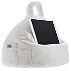 Alternate image 0 for UGG&reg; Dawson Tipped Faux Fur Tablet Pouf in Oatmeal