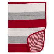 Burt's Bees Baby&reg; Jumbo Stripe Reversible Blanket