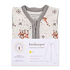 Alternate image 2 for Burt&#39;s Bees Baby&reg; Beekeeper&trade; Dasher &amp; Dancer Wearable Blanket in Grey