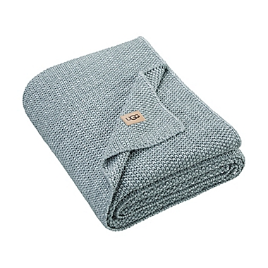 UGG&reg; Summer Knit Throw Blanket in Succulent. View a larger version of this product image.