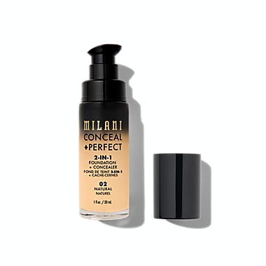 Milani 2-in-1 Foundation + Concealer in Natural. View a larger version of this product image.