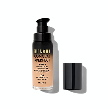Milani 1 oz. 2-in-1 Foundation + Concealer in Medium Beige. View a larger version of this product image.