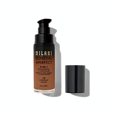 Milani 2-in-1 Foundation + Concealer in Chestnut. View a larger version of this product image.