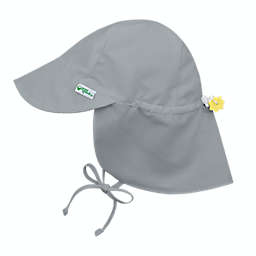 i play.® by green sprouts® 0-6M Flap Sun Protection Hat in Grey