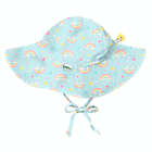 Alternate image 0 for i play. by green spouts&reg; Size 9-18M Brim Sun Protection Hat in Aqua Rainbows