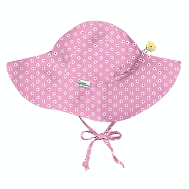 i play. by green spouts&reg; Brim Sun Protection Hat in Pink Daisy Geo. View a larger version of this product image.