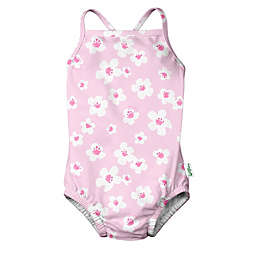 i play.® by green sprouts® Blossoms Swimsuit with Swim Diaper in Pink