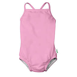 i play.® by green sprouts® Swimsuit with Swim Diaper in Light Pink