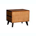 Alternate image 13 for Mid-Century 2-Drawer Nightstand in Brown