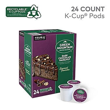 Green Mountain Coffee&reg; Dark Chocolate Hazelnut Keurig&reg; K-Cup&reg; Pods 24-Count. View a larger version of this product image.
