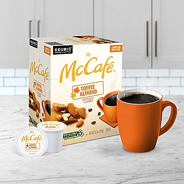 McCafe&reg; Toffee Almond Keurig&reg; K-Cup&reg; Pods 24-Count. View a larger version of this product image.