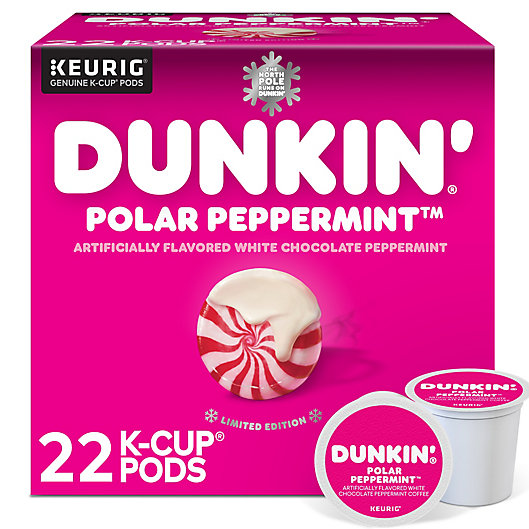 Alternate image 1 for Dunkin'® Polar Peppermint Coffee Keurig® K-Cup® Pods 22-Count