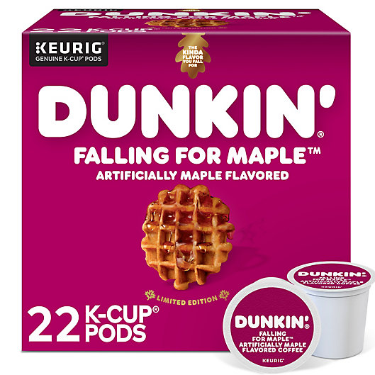 Alternate image 1 for Dunkin'® Fallin' for Maple Coffee Keurig® K-Cup® Pods 22-Count