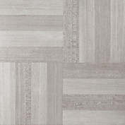 Achim Sterling Wood 45-Pack 12-Inch Square Vinyl Self-Adhesive Floor Tiles in Ash Grey