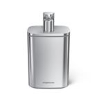 Alternate image 1 for simplehuman&reg; 16 oz. Pulse Pump Soap Dispenser in Brushed Stainless Steel