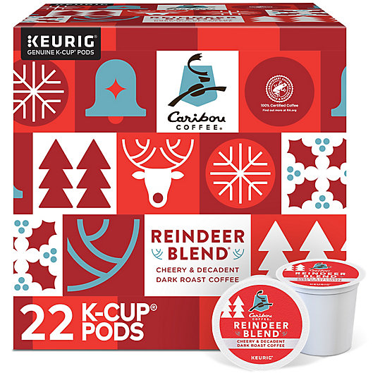 Alternate image 1 for Caribou Coffee® Reindeer Blend Keurig® K-Cup® Pods 22-Count