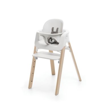 Stokke&reg; Steps&trade; High Chair in Natural/White. View a larger version of this product image.
