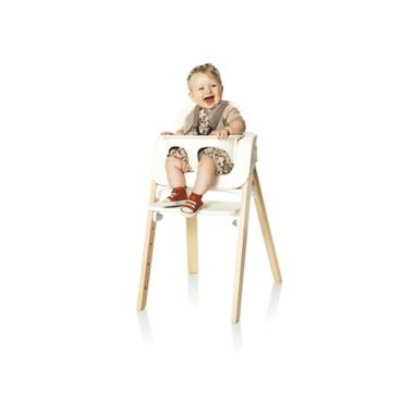Stokke&reg; Steps&trade; High Chair in Natural/White. View a larger version of this product image.