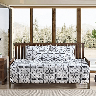 Eddie Bauer&reg; Arrowhead Daybed Bonus Set in White/Grey. View a larger version of this product image.