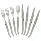 Alternate image 3 for French Home&reg; 8-Piece Laguiole Connoisseur Knife &amp; Fork Set