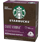 Starbucks&reg; by Nespresso&reg; Vertuo Line Caff&egrave; Verona Espresso Capsules 8-Count