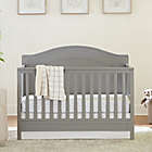 Alternate image 1 for DaVinci Charlie 4-in-1 Convertible Crib in Grey