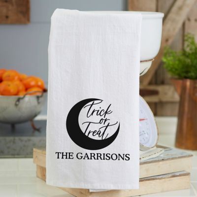 Spellbinding Halloween Personalized Flour Sack Towel