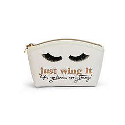 Modella "Just Wing It" Round Top Cosmetic Bag