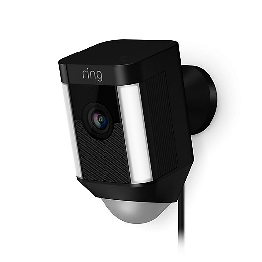 Alternate image 1 for Ring Spotlight Wired Security Camera