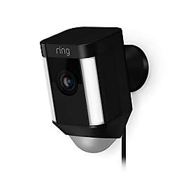 Ring Spotlight Wired Security Camera in Black
