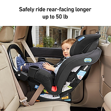 Graco&reg; Extend2Fit 3-in-1 Car Seat featuring Anti-Rebound Bar in Zane. View a larger version of this product image.