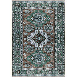 GelPro® NeverMove Mia Accent Rug in Vintage Green