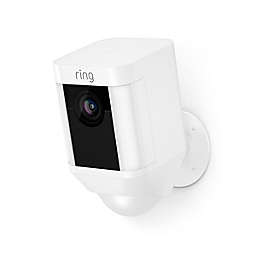 Ring Spotlight Battery Operated Security Camera in White